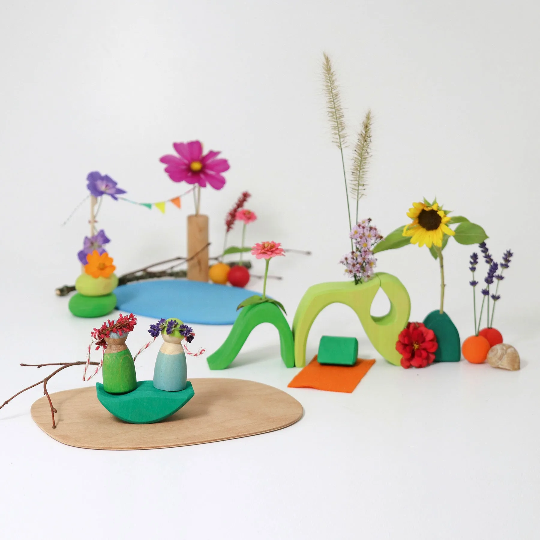 Small world Play in the woods