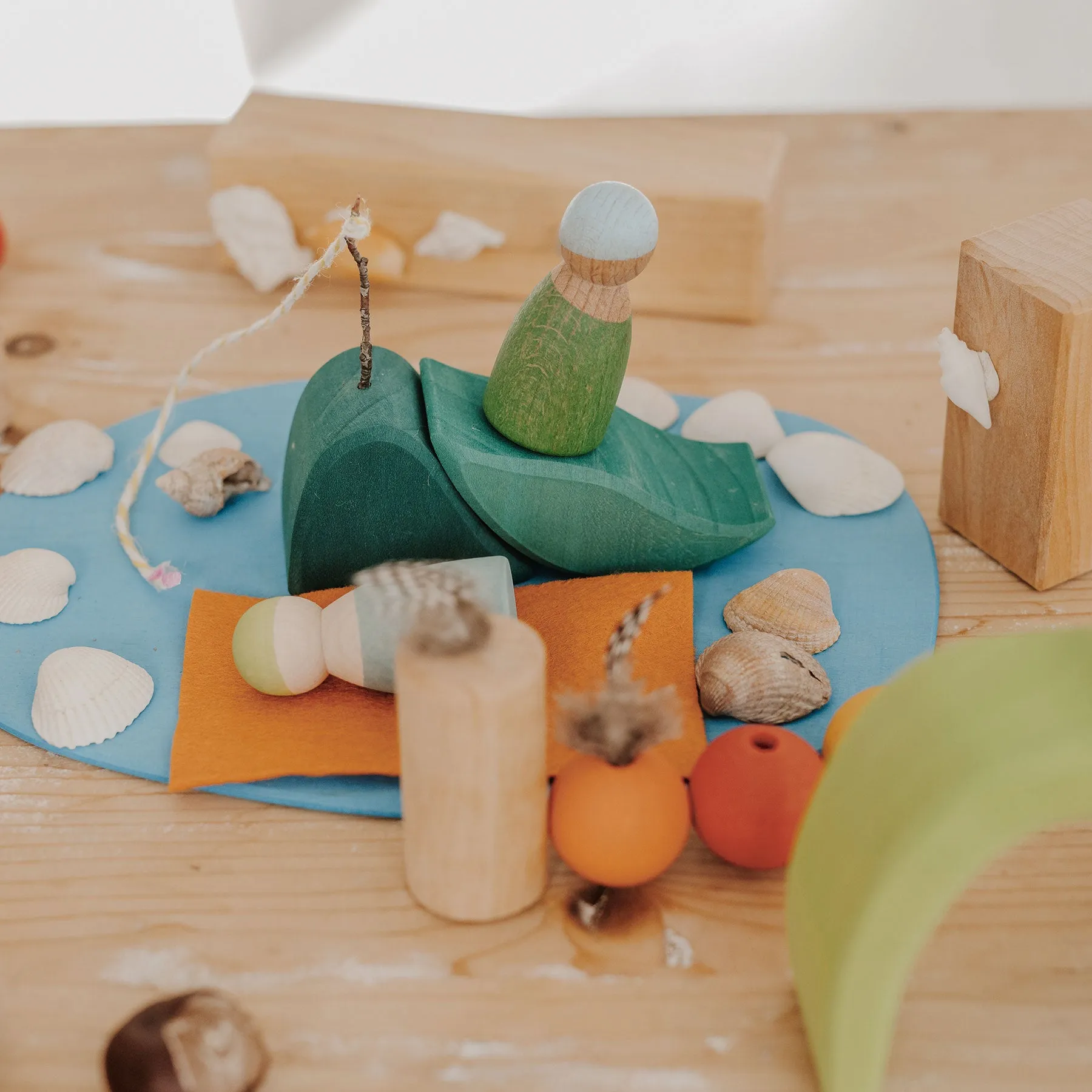 Small world Play in the woods
