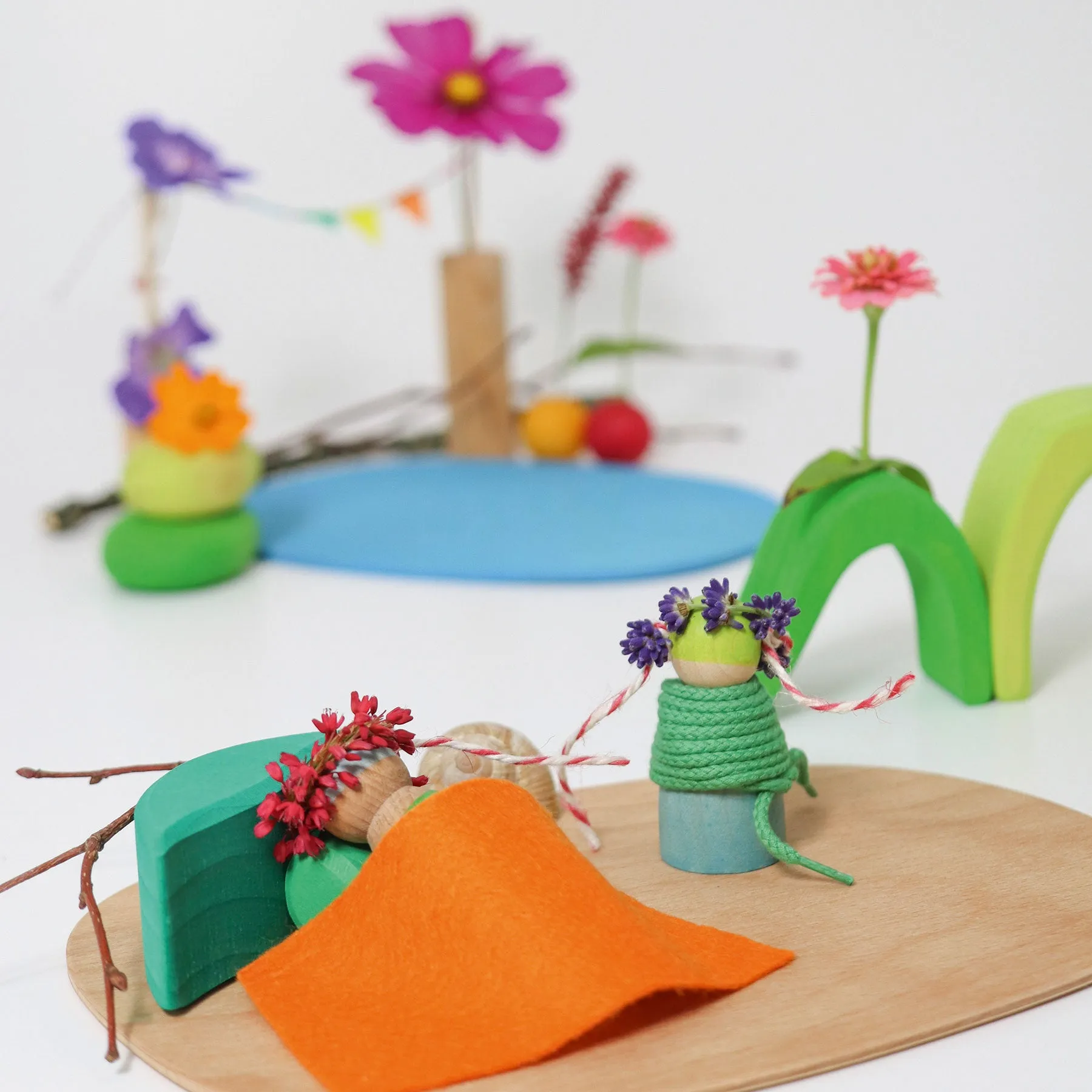 Small world Play in the woods