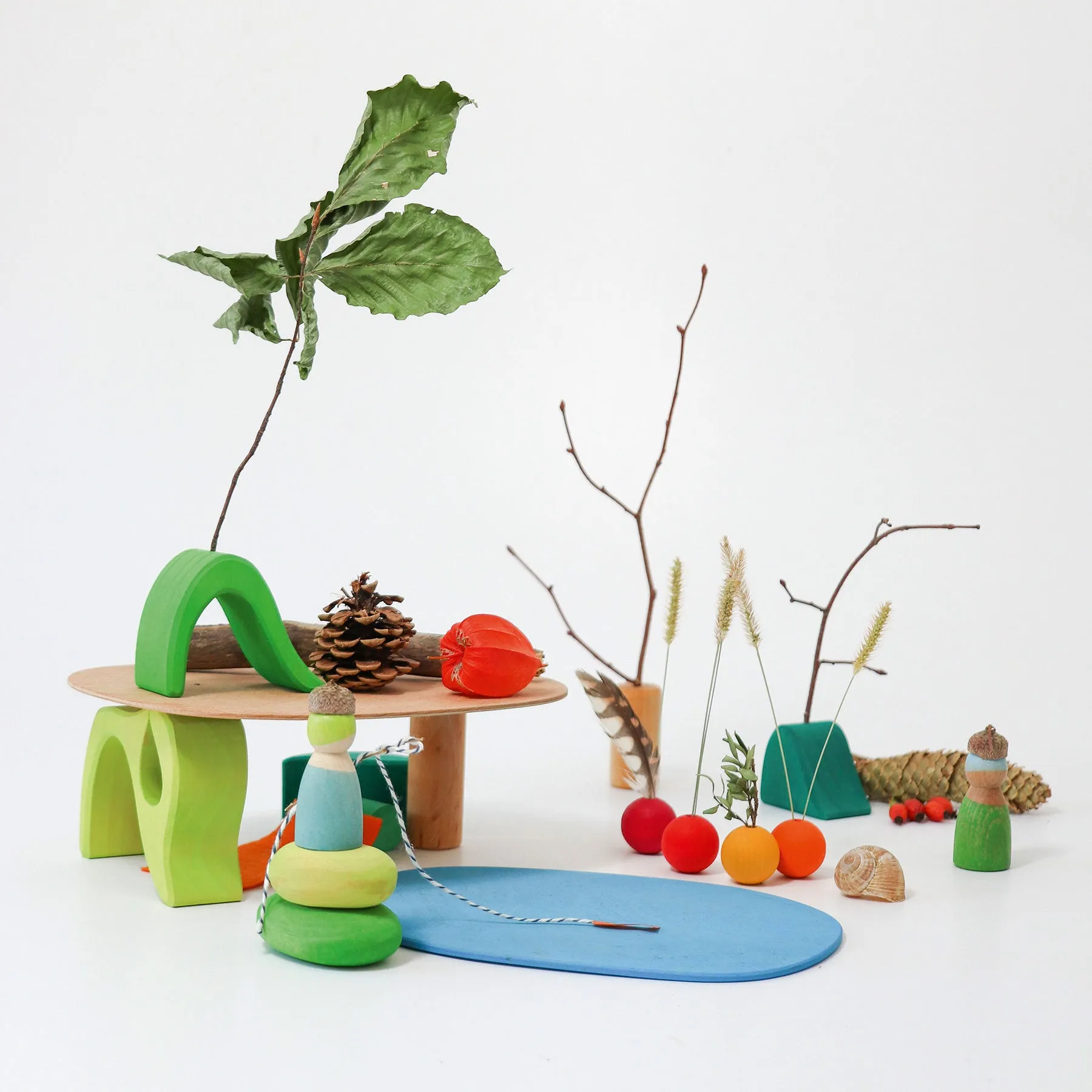 Small world Play in the woods