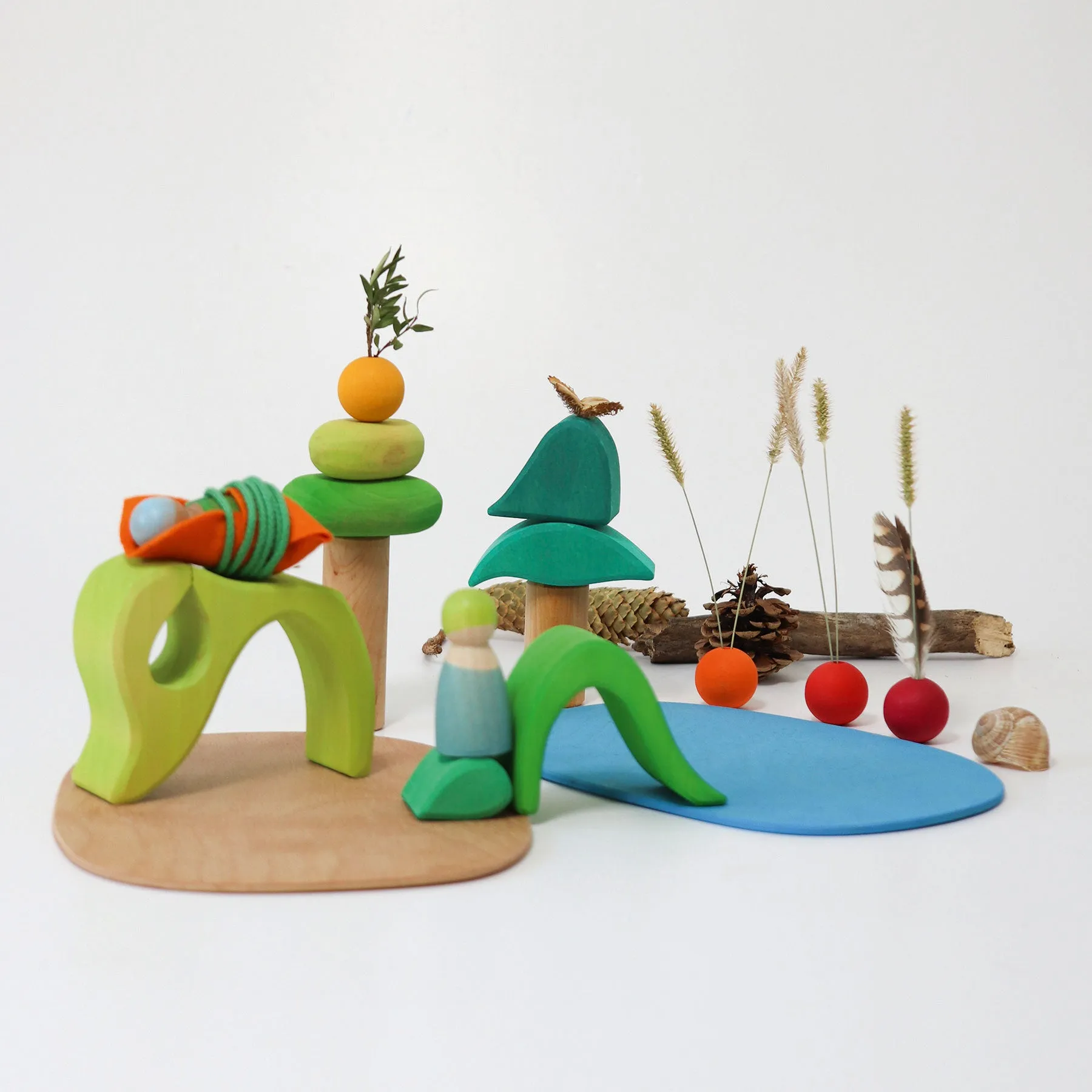 Small world Play in the woods