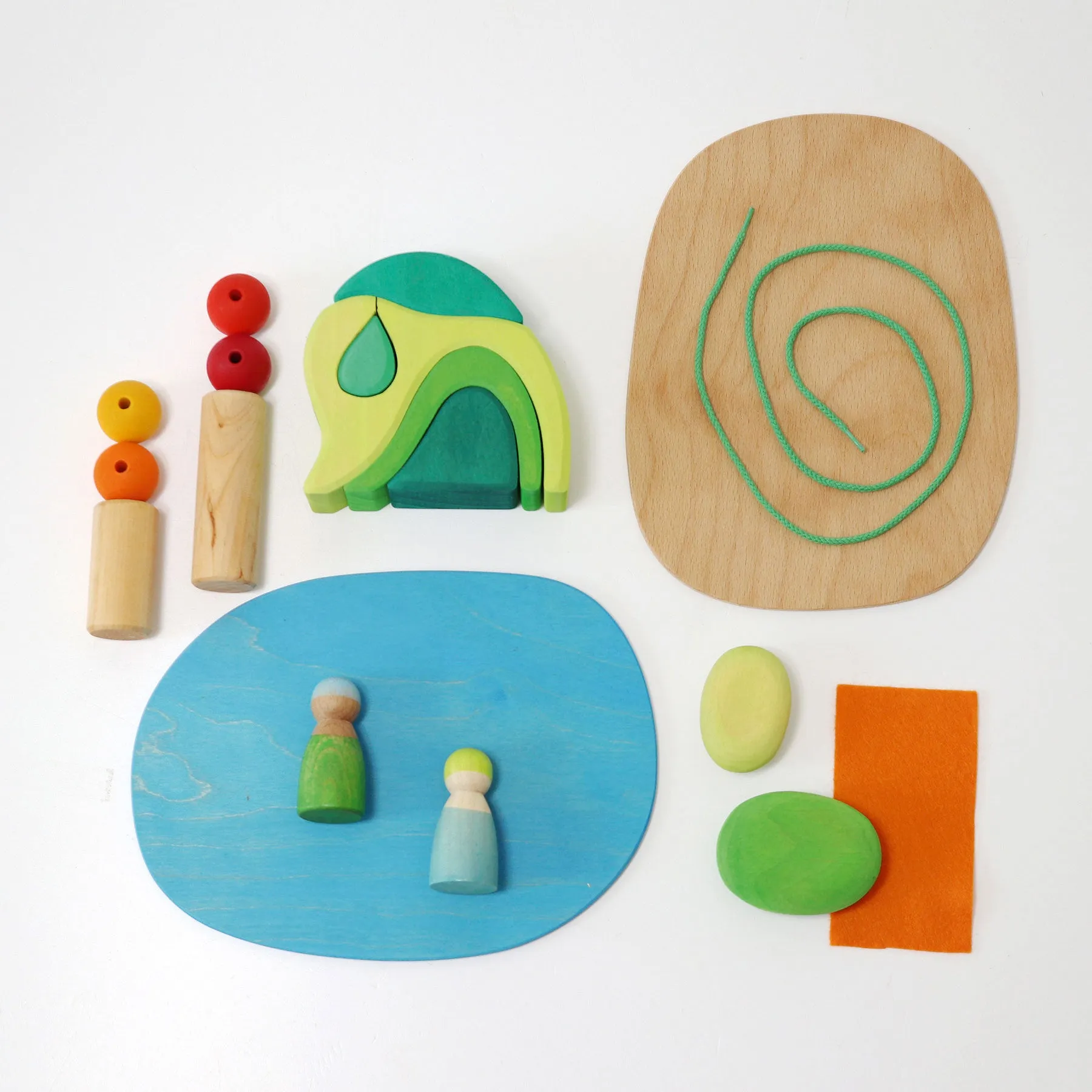 Small world Play in the woods
