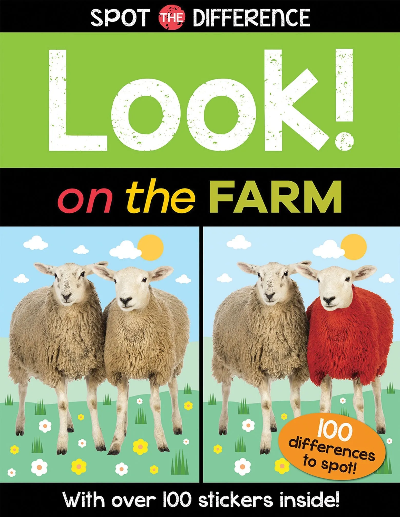 SPOT THE DIFFERENCE LOOK! ON THE FARM BOOK