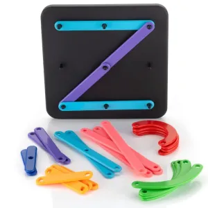 Storio Premium Alphabets Numbers Construction Puzzle Toys for 3 4 5 Year Old Girls Boys | ABC Learning & Educational Toy | Montessori Activity Toys for Kids | Building Blocks for Kids 3  Years