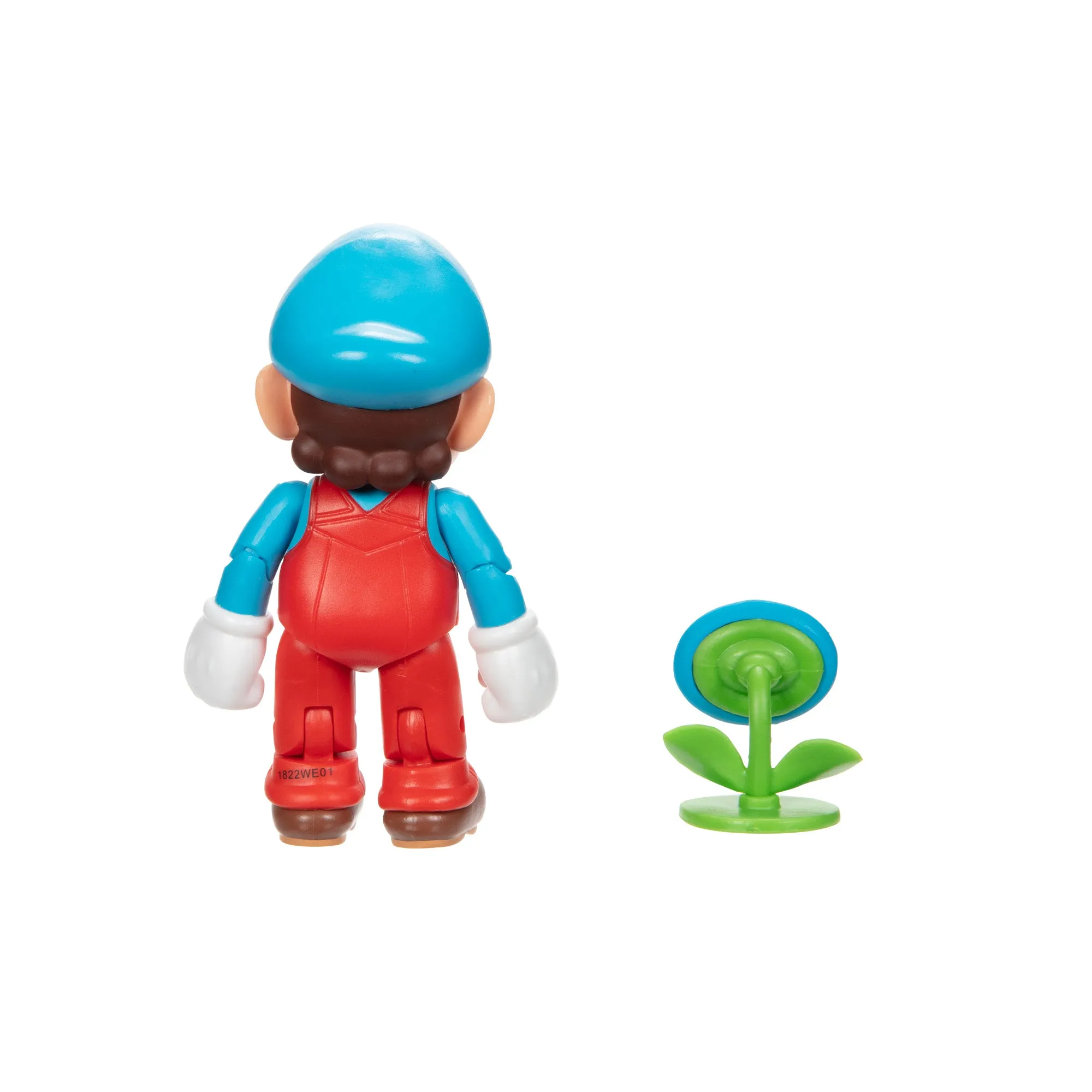 Super Mario 10cm Figure Wave 30 Ice Mario With Ice Flower