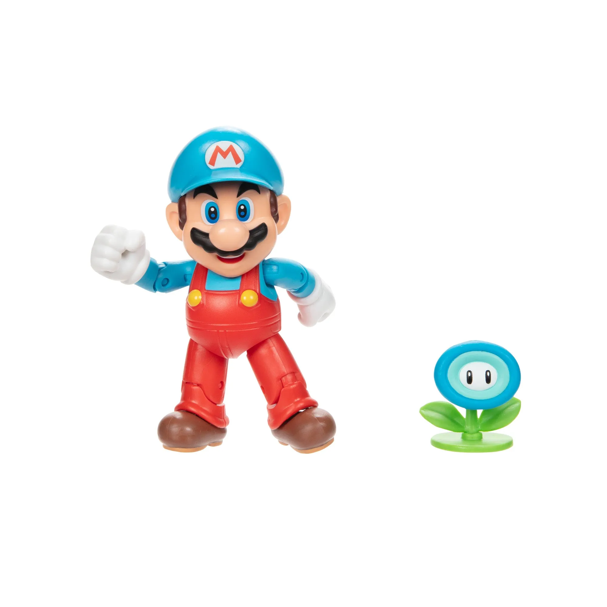 Super Mario 10cm Figure Wave 30 Ice Mario With Ice Flower