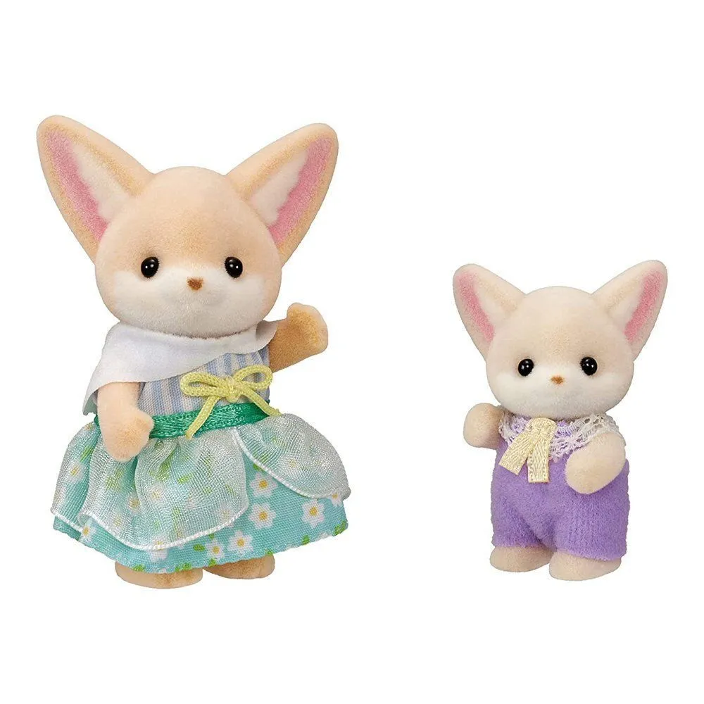 Sylvanian Families Sunny Picnic Set Fennec Fox Sister & Baby - 5698