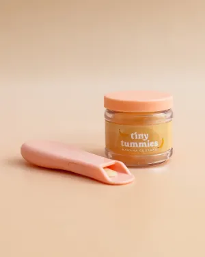 Tiny Harlow | Doll Food Jar and Spoon Set - Banana Custard