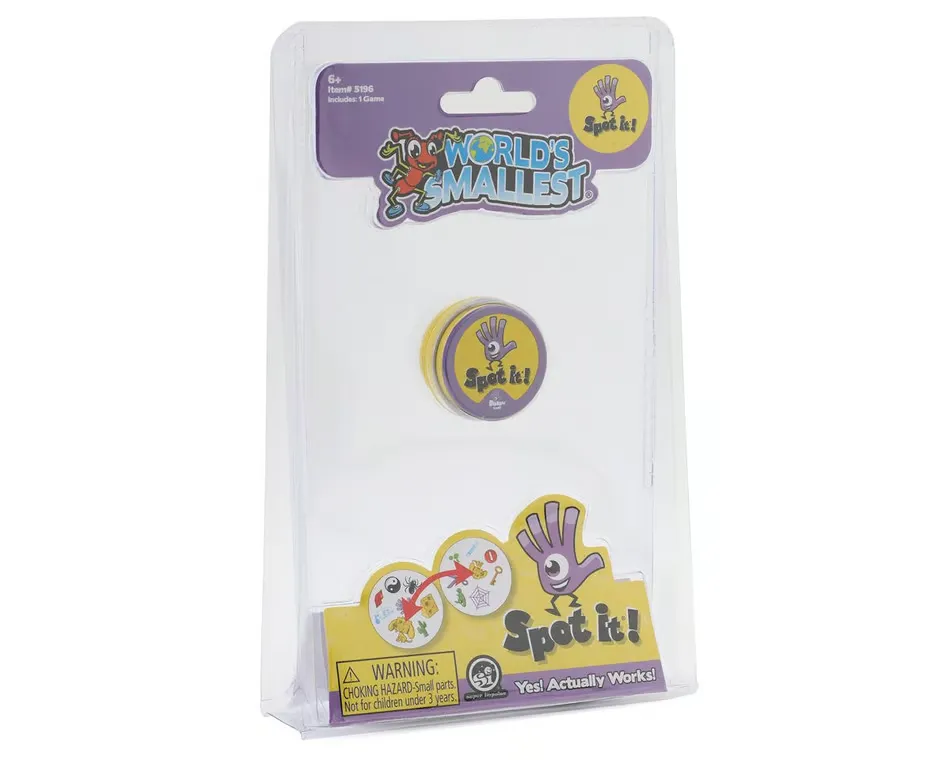 Toy - World's Smallest - Spot It Card Game