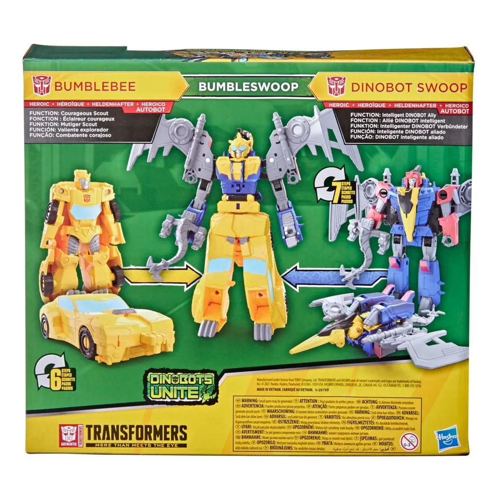 Transformers Bumblebee Cyberverse Adventures Dinobots Unite Combiners Bumbleswoop