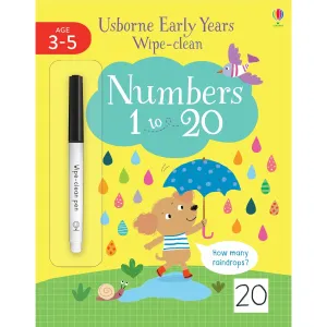 Wipe Clean Numbers 1 to 20