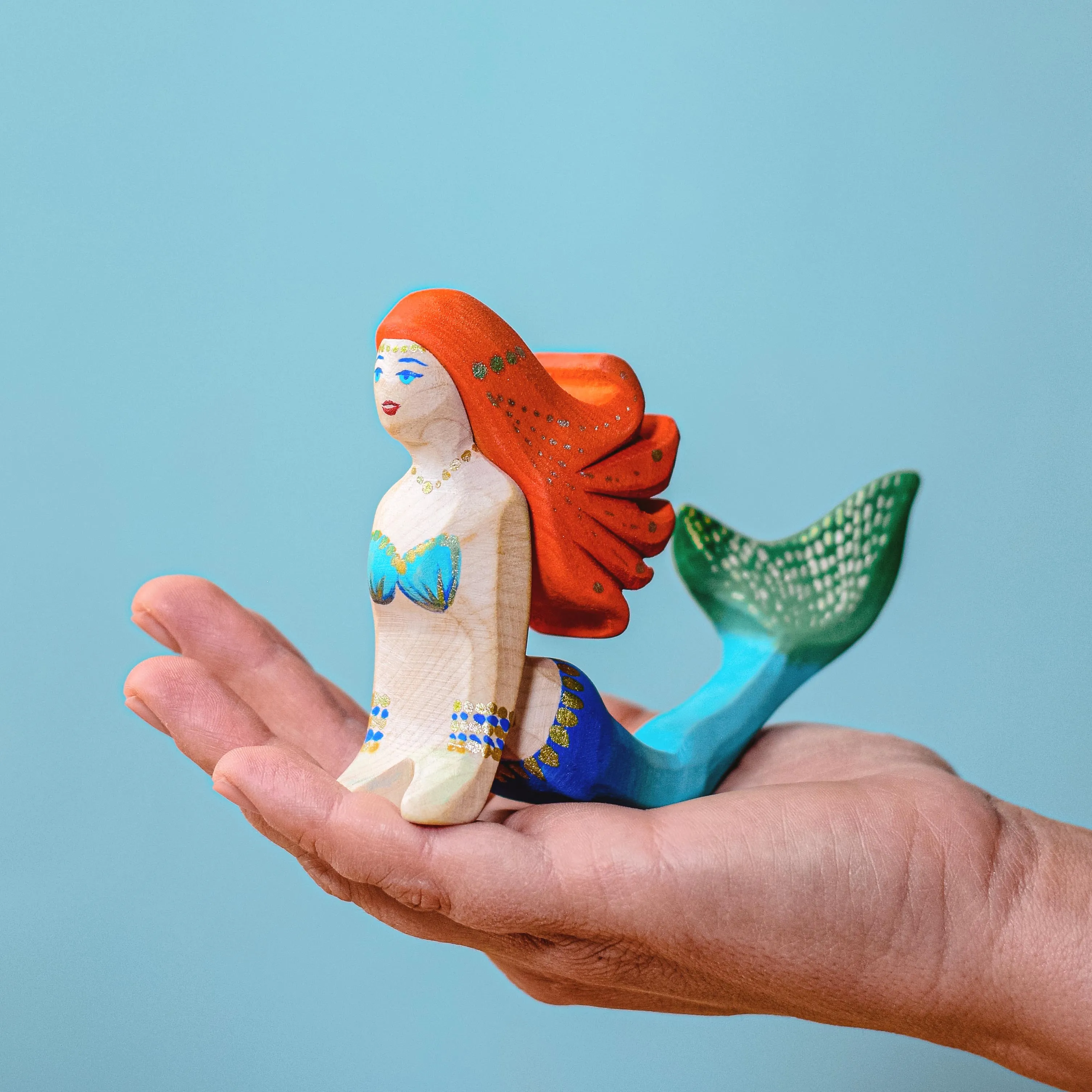 Wooden Mermaid