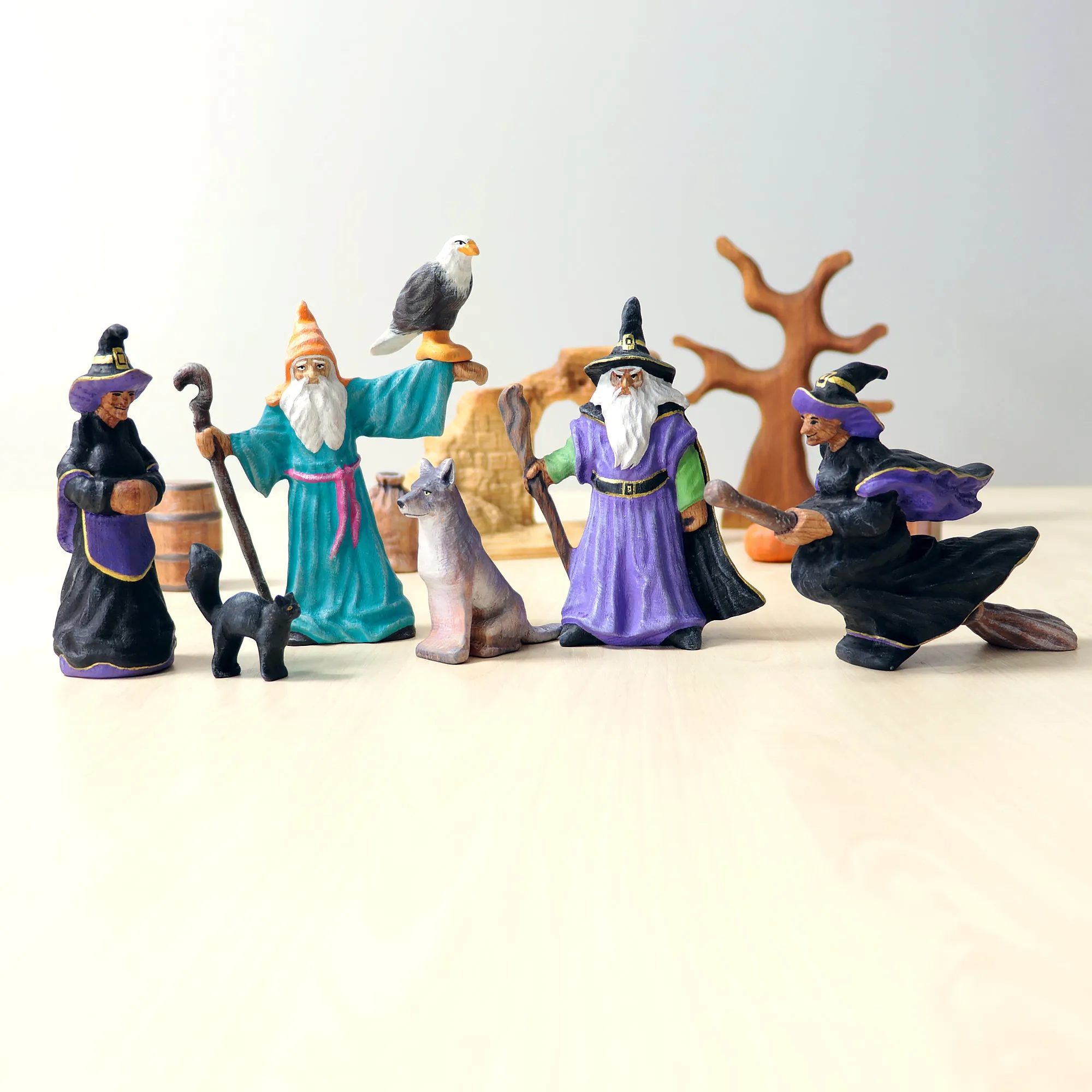 Wooden Wizard - Severus