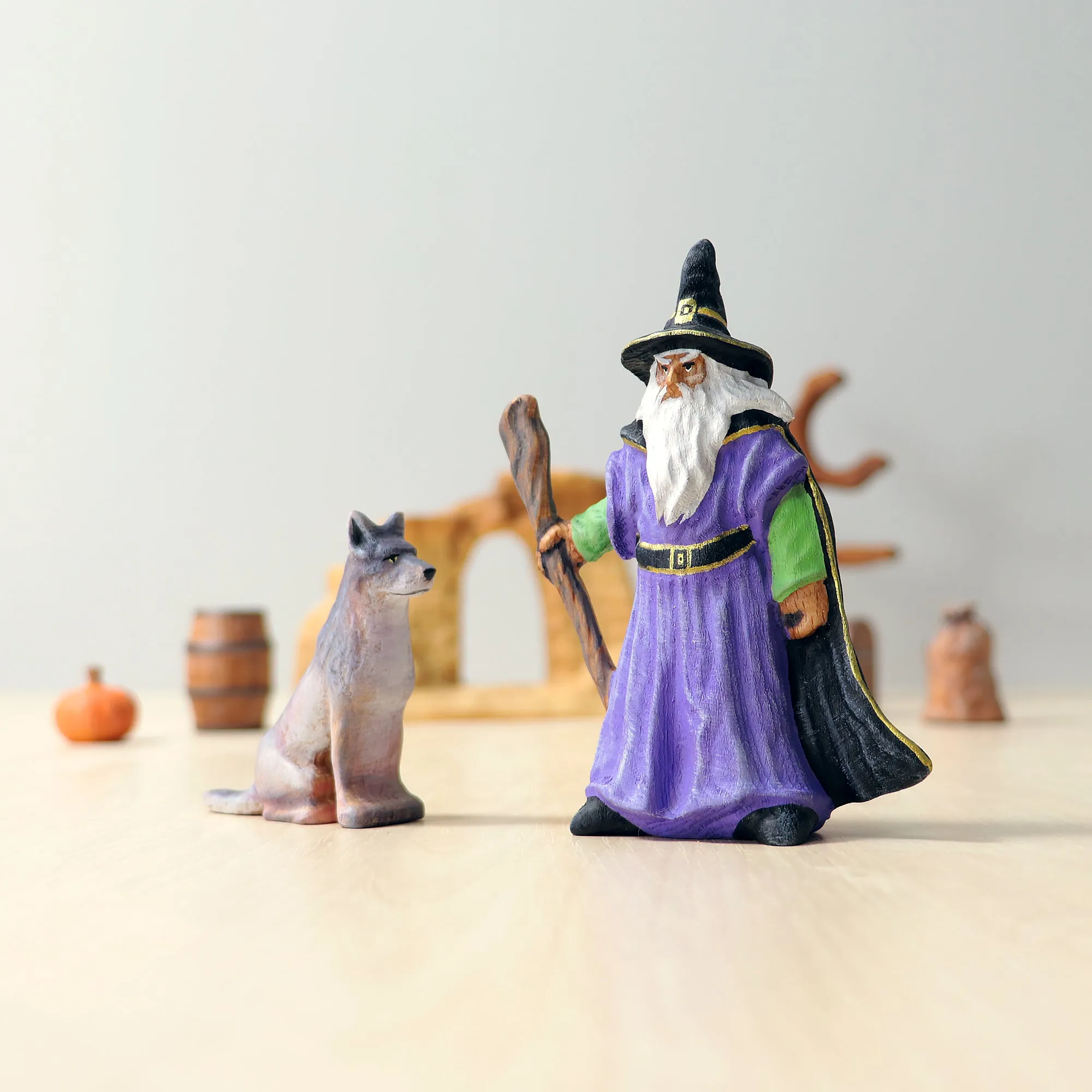 Wooden Wizard - Severus