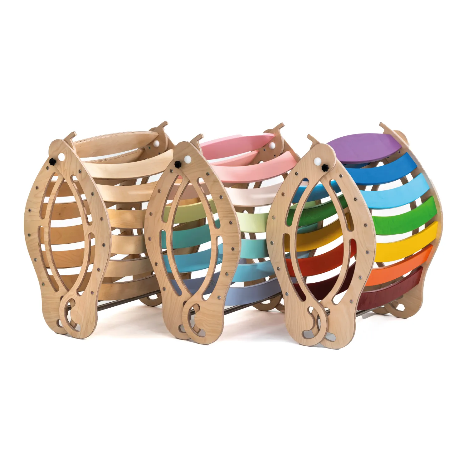 XXL Foldable Montessori Climbing arch and Rocker