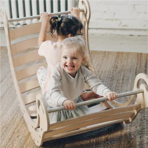 XXL Foldable Montessori Climbing arch and Rocker