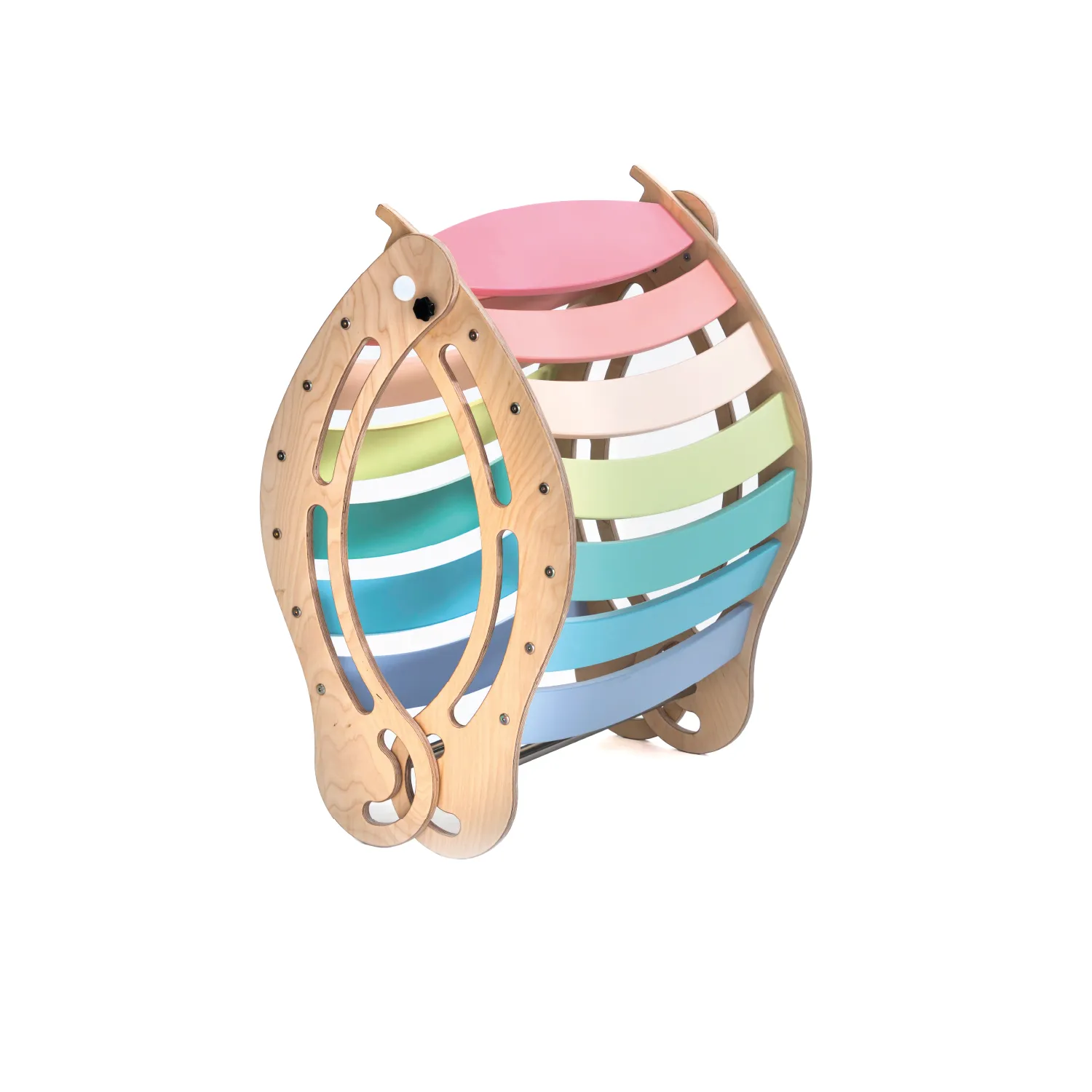 XXL Foldable Montessori Climbing arch and Rocker